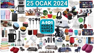 A101 25 OCAK 2024  RESMİ KATALOGDAN ✅  A101 İNDİRİMLERİ  A101 KAMPANYA  A101 Aktüel Ürünleri [upl. by Nazler]