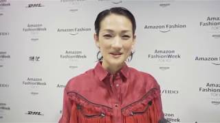 AmazonFWT 2018 SS  Message from Ai Tominaga AmazonFWT Official Ambassador [upl. by Ayama]