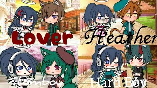 Heather Lover Tomboy And Hard boy  Gacha Life [upl. by Mirabella]