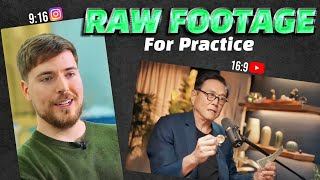 Raw Video for Editing Practice with Download Link  Raw Footage for Editing Practice  Video Editing [upl. by Gabbi]