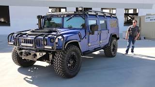 H1 Alpha Hummer with the NEW Full Size 6 passenger seating [upl. by Nickola]