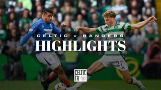 Scottish Premiership Highlights  Celtic 30 Rangers  Derby Day Dominance for Celts [upl. by Enitsua]