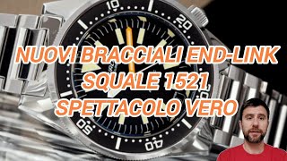 Che spettacolo i nuovi bracciali endlink per Squale 1521 [upl. by Noskcaj]