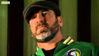 Eric Cantona  BBC Interview amp Kung Fu Kick [upl. by Helsell503]