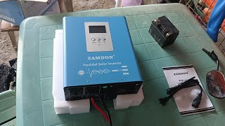 Zamdon 1KW 12V Inverter Unboxing [upl. by Alisia760]