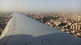 Landing in Mehr Abad airport Tehran  THR [upl. by Bekki]