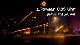 Silvester Berlin Hohenschönhausen  1 Januar 2024 005 Uhr [upl. by Blasien452]