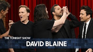 David Blaine Uses Jimmy Dogstar and The Roots for Magic Tricks  The Tonight Show [upl. by Acisej]