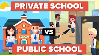 Private School vs Public School  How Do The Students Compare [upl. by Alieka]