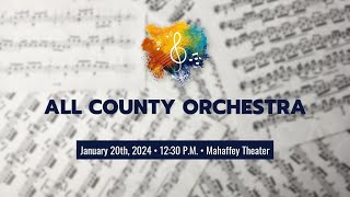 All County Orchestra 2024 [upl. by Ecnadnac]