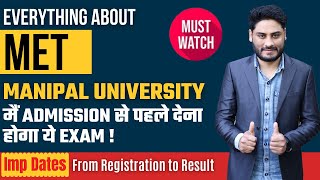 What is MET  Full Detail  Exam Mode amp Pattern  Imp Dates  Eligibility  Reservation Criteria [upl. by Milone]