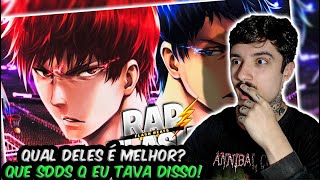 QUE DUPLA REAGINDO ao Aomine vs Kagami KNB  Dentro da Zona Ft TKRAPS  Flash Beats  REACT [upl. by Smaj667]