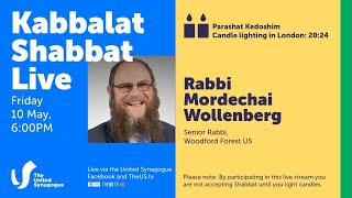 Kabbalat Shabbat Live Parashat Kedoshim [upl. by Hendel]