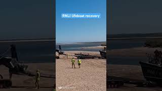 RNLI Lifeboat recovery Wells next sea [upl. by Adnohral]