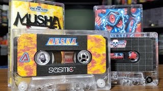 TRUXTON amp MUSHA Cassette Tapes reveal by Classic Game Room [upl. by Xirtaeb]