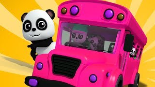 Roues sur le bus  poèmes denfants  Chanson pour bébés  Bao Panda  3D Songs  Wheels On the Bus [upl. by Lucky]