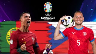 PORTUGAL X REPÚBLICA TCHECA AO VIVO  EUROCOPA 🇵🇹 x 🇨🇿 eurocopa2024 eurocopa eurocopaLive [upl. by Aikahc]