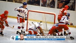 1980 USA Olympic Hockey Team Goalie Jim Craig Dials in To The RE Show  22317 [upl. by Onilecram]