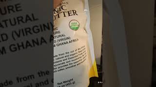 Mary Tylor Naturals Organic Shea butter 1 lb review Shorts [upl. by Idnahs]