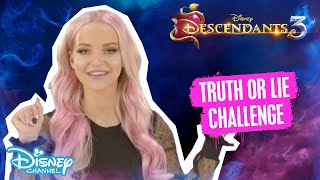 Descendants 3  Truth Or Lie Challenge ft Dove Cameron 😱  Disney Channel UK [upl. by Faro306]