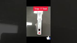 Troponin ITrop T Test🌀papiyahazari5440likeslikeandsubscribeviralheartattacknursingstudent [upl. by Adnima762]