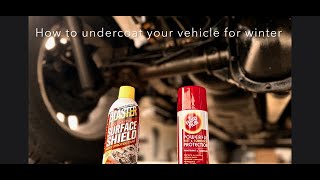 How to PROPERLY undercoat a rusted car or truck howto [upl. by Arbua]