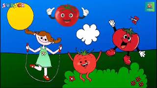 Aaha Tamatar Bade Mazedar  Aha Tamatar Bade Mazedaar  Tamatar Song  Best songs for kids [upl. by Yrahca381]