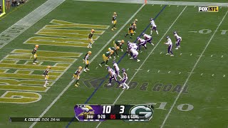 Vikings pick off Love and Addison Scores [upl. by Rednaxela]