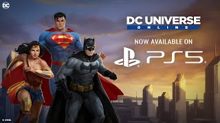 DC Universe Online  PS5 Launch Trailer [upl. by Ries]