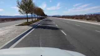 Honda Civic Musical Road in Lancaster CA [upl. by Aimar]