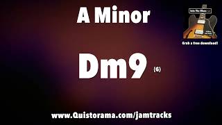 Tasty Groove Blues Guitar Backing Track  A Minor [upl. by Delija]