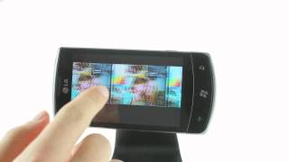 LG E900 Optimus 7 user interface [upl. by Gibbeon]