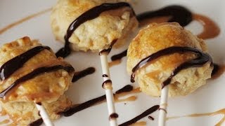 How to Make Mini Apple Pie Pops  Simply Bakings [upl. by Akina]