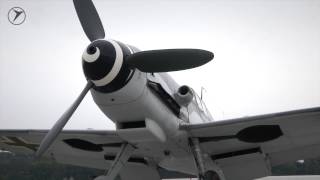 Messerschmitt Me 109 engine start original sound [upl. by Atnomed]