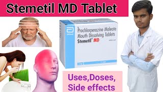 Stemetil MD Tablet Uses in Hindi।Stemtil 5mg tablet in hindi। चक्कर आनाउल्टी की दवा।Ulti ki dva [upl. by Chak]