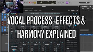 Vocal process  effects and harmonies explained—Logic Pro [upl. by Lena574]