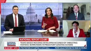 DOJ vs Texas Developer Predatory Mortgage Lending Case Debate  National Report [upl. by Mitzie750]