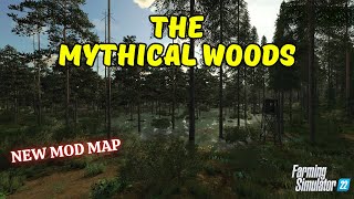 quotTHE MYTHICAL WOODSquot FS22 Map TourReview  New Mod Map  Farming Simulator 22  PS5 [upl. by Annaliese]