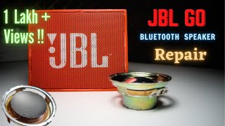 JBL Go Bluetooth Speaker repair I Sound restoration [upl. by Driscoll269]