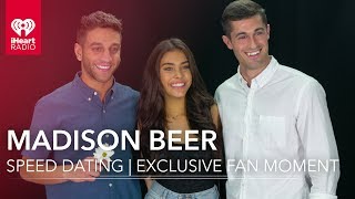 Madison Beer Speed Dating  Exclusive Fan Moment [upl. by Annodal]