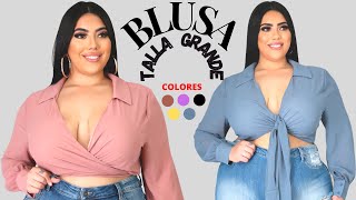 WOW HERMOSA BLUSA NUEVA PARA MUJERES PLUS SIZE Shorts [upl. by Seltzer324]