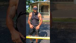 Easy Trapezius Workout  No gym needed  shorts traps Park workout [upl. by Dev]