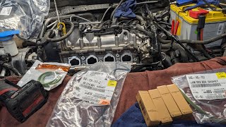 2016 Jetta 14t system too Lean manifold gaskets and intake valve cleaning [upl. by Jegger347]