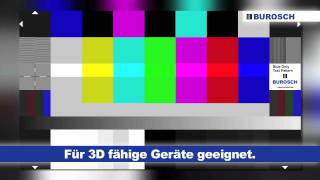 Fernseher optimieren mit dem BlueOnly Testbild [upl. by Acirret]