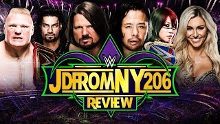 WWE Wrestlemania 34 Full Show Review amp Results THE MOST DISAPPOINTING WRESTLEMANIA OF ALL TIME [upl. by Etnomaj]