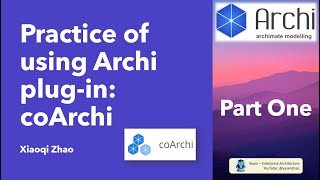 Archi Tool  Using coArchi Collaboration Plugin Part 1 [upl. by Clancy]