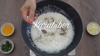 Kremalı Jambonlu Spagetti Tarifi  OBA Makarna [upl. by Nevuer]