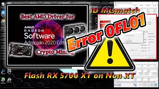 RX 5700 vbios flash error 0FL01  Why its happening [upl. by Koy]