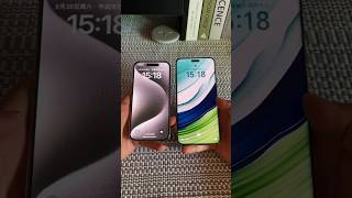 Honor Magic 6 Pro vs iPhone 15 Pro face ID foryou honor apple [upl. by Monti]