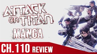 Attack on Titan Kapitel 110 Manga Review  DeutschGerman  Kapitelbesprechung [upl. by Aztiley982]